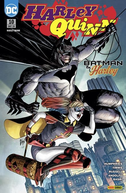Cover Art for HARLEY QUINN ( REBIRTH )