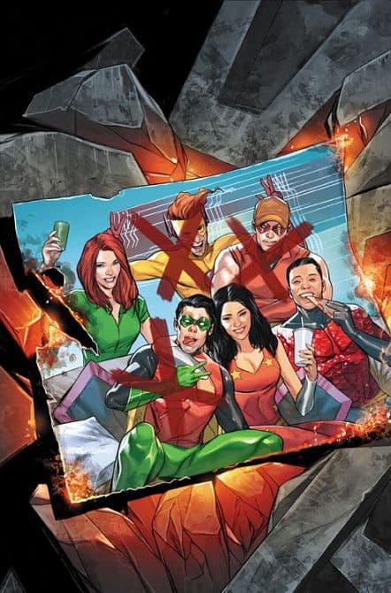 Cover Art for TITANS ( REBIRTH )