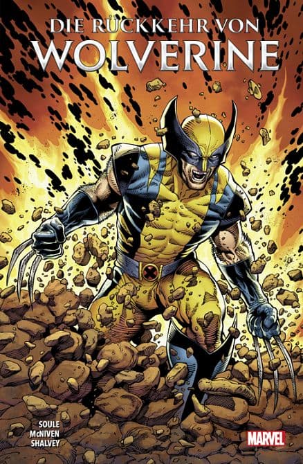 Cover Art für DIE RÜCKKEHR VON WOLVERINE