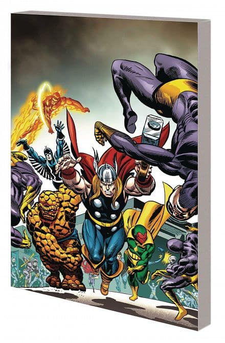 Cover Art for AVENGERS VS FANTASTIC FOUR TP