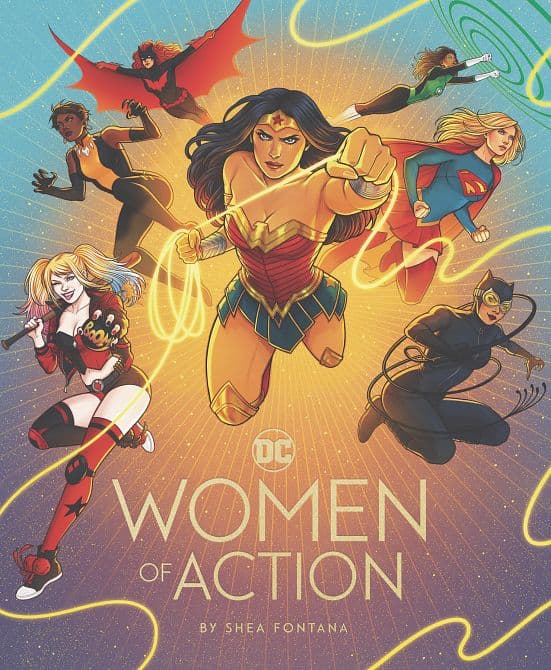 Cover Art for DC WOMEN OF ACTION HC