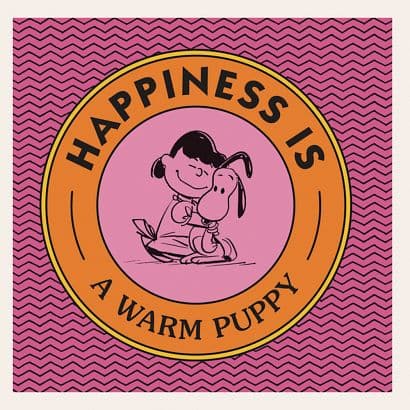 PEANUTS HAPPINESS IS WARM PUPPY HC