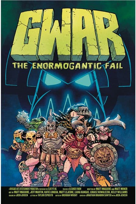Cover Art for GWAR ENORMOGANTIC FAIL GN