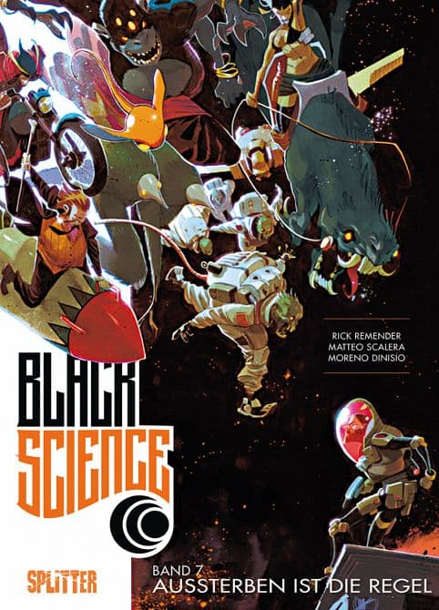 Cover Art for BLACK SCIENCE ( ab 2016 )