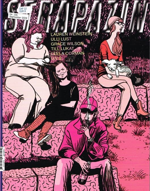 Cover Art for STRAPAZIN-Das Comicmagazin