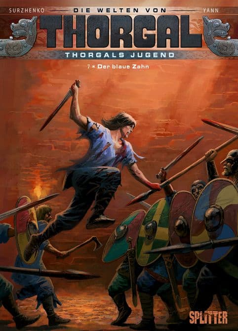 Cover Art for DIE WELTEN VON THORGAL-THORGALS JUGEND