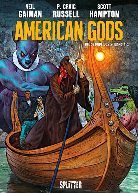 Cover Art for American Gods ( ab 2017 )