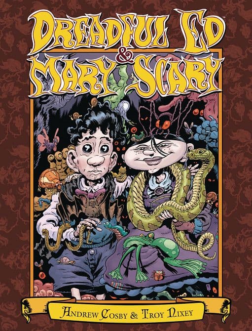 Cover Art for DREADFUL ED & MARY SCARY HC