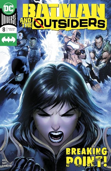 Cover Art for BATMAN AND THE OUTSIDERS