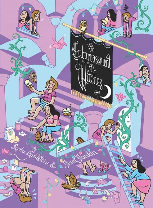 Cover Art for EMBARRASSMENT OF WITCHES GN VOL 01
