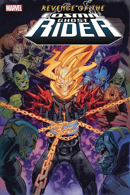 Cover Art for REVENGE OF COSMIC GHOST RIDER