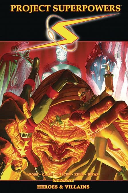Cover Art for PROJECT SUPERPOWERS OMNIBUS TP VOL 03 HEROES VILLAINS