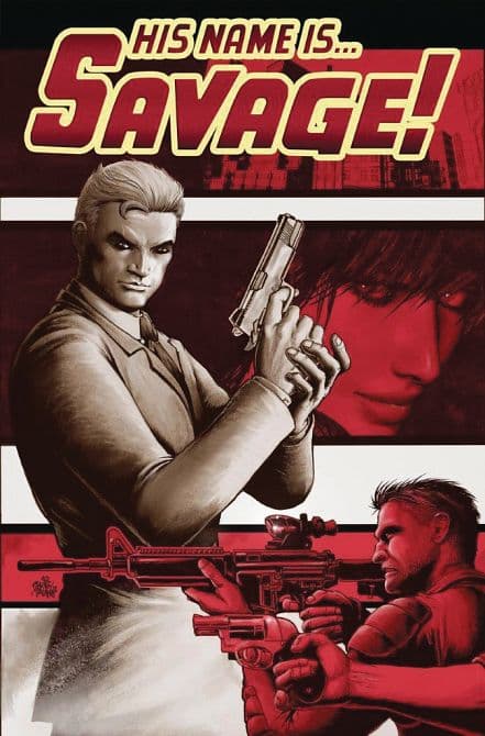 Cover Art for HIS NAME IS SAVAGE GN VOL 01