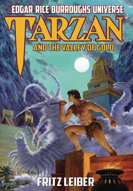 Cover Art for TARZAN AND THE VALLEY OF GOLD HC