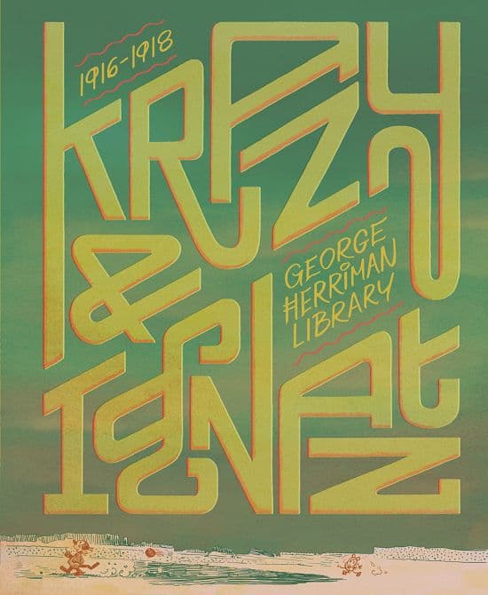 Cover Art for GEORGE HERRIMAN LIBRARY HC VOL 01 KRAZY & IGNATZ 1916-1918