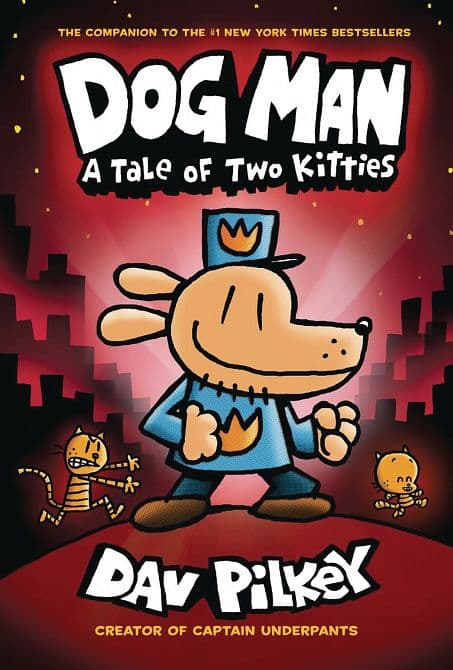 Cover Art for DOG MAN HC GN W DUST JACKET VOL 03 TALE OF TWO KITTIES