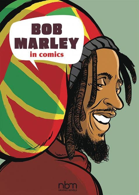 Cover Art for BOB MARLEY IN COMICS HC