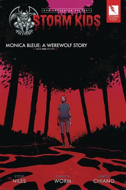 Cover Art for STORM KIDS MONICA BLEUE WEREWOLF STORY