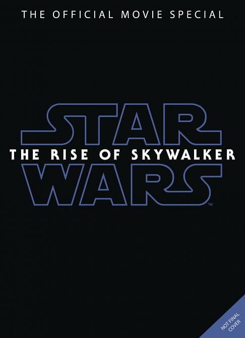 Cover Art for STAR WARS RISE OF SKYWALKER MOVIE SPECIAL HC