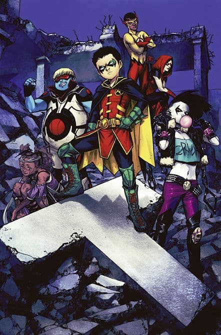 Cover Art for TEEN TITANS MEGABAND ( REBIRTH )