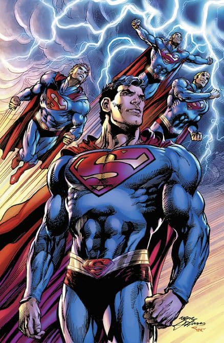Cover Art for SUPERMAN: DER PLANET DER SUPERMEN