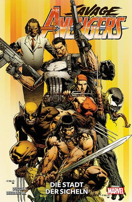 Cover Art for SAVAGE AVENGERS ( ab 2019 )