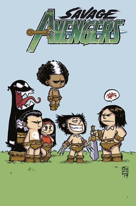 Cover Art for SAVAGE AVENGERS ( ab 2019 )