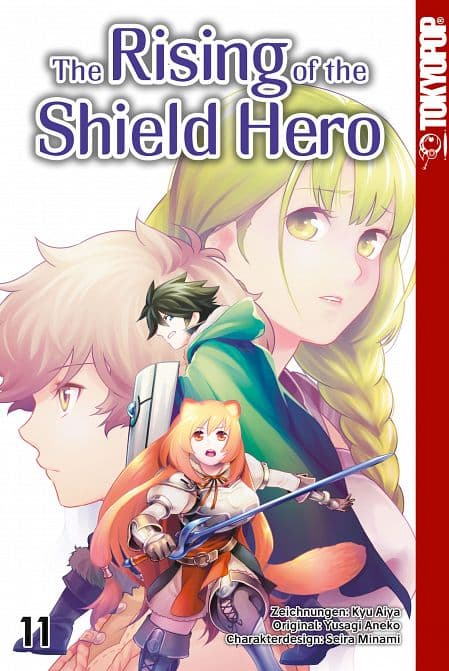 Cover Art for THE RISING OF THE SHIELD HERO