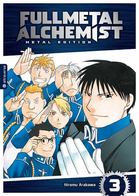 Cover Art for FULLMETAL ALCHEMIST METAL EDITION