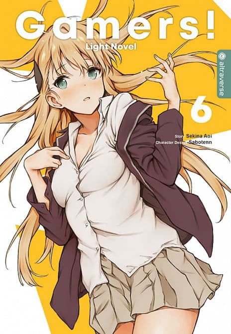 Cover Art for GAMERS! Light Novel