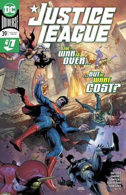 Cover Art for JUSTICE LEAGUE