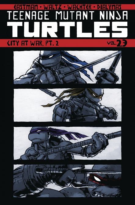 Cover Art for TMNT ONGOING TP VOL 23 CITY AT WAR PT 2