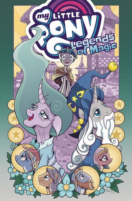 Cover Art for MY LITTLE PONY LEGENDS OF MAGIC OMNIBUS TP VOL 01