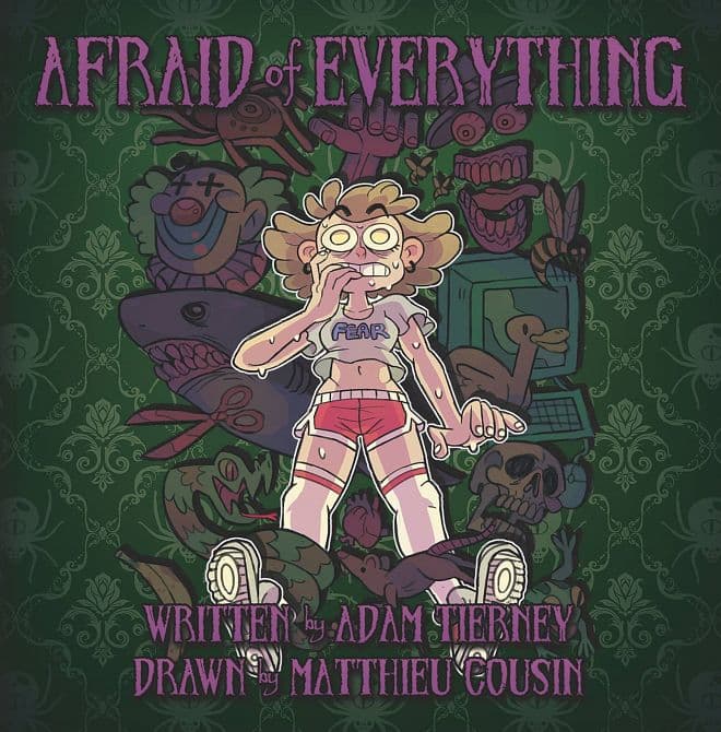 Cover Art for AFRAID OF EVERYTHING HC GN