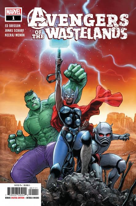 Cover Art for AVENGERS OF THE WASTELANDS