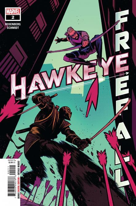 Cover Art für HAWKEYE FREE FALL