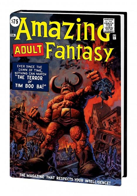 Cover Art for AMAZING FANTASY OMNIBUS HC BRERETON DM VAR NEW PTG
