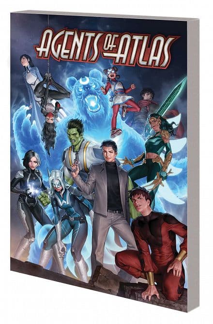 Cover Art for AGENTS OF ATLAS TP