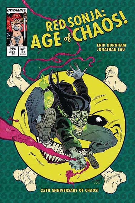 Cover Art for RED SONJA AGE OF CHAOS