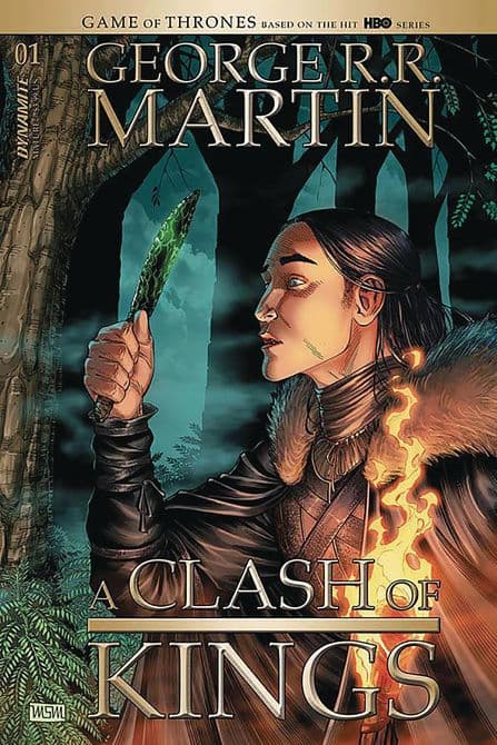 Cover Art for GEORGE RR MARTIN A CLASH OF KINGS