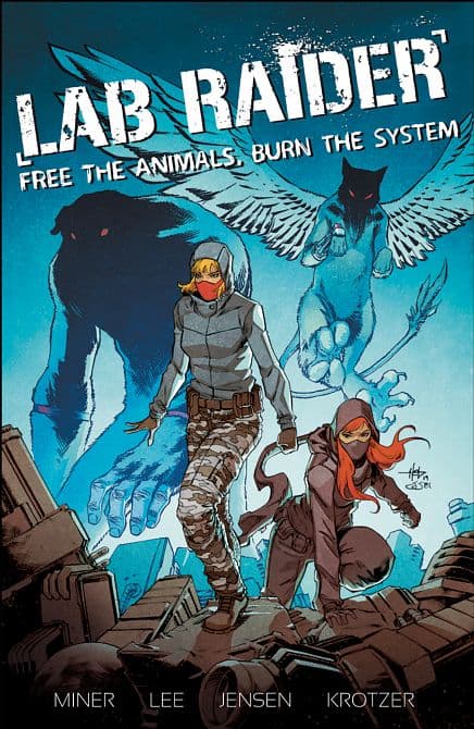 Cover Art for LAB RAIDER TP VOL 01