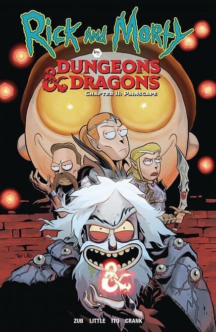 Cover Art for RICK AND MORTY VS DUNGEONS & DRAGONS TP VOL 02 PAINSCAPE