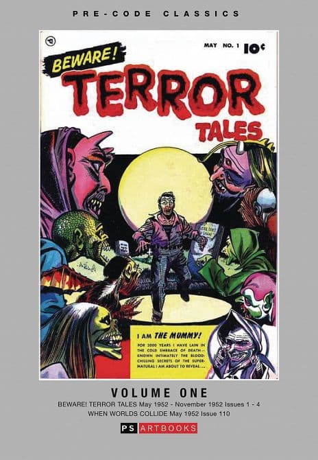 Cover Art for PRE CODE CLASSICS BEWARE TERROR TALES HC VOL 01