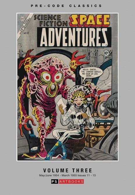Cover Art for PRE CODE CLASSICS SPACE ADVENTURES HC VOL 03