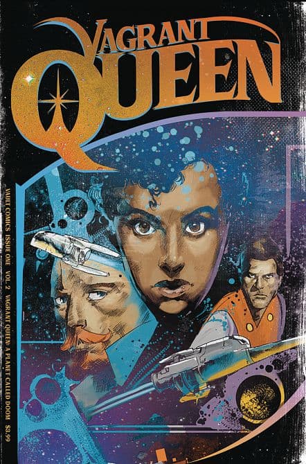Cover Art for VAGRANT QUEEN PLANET CALLED DOOM