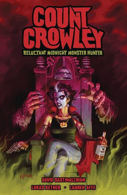 Cover Art for COUNT CROWLEY RELUCTANT MONSTER HUNTER TP
