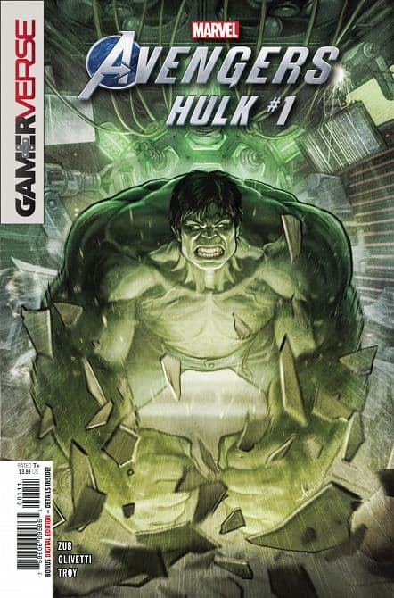 Cover Art for MARVEL AVENGERS HULK