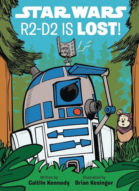 Cover Art for STAR WARS R2-D2 IS LOST HC