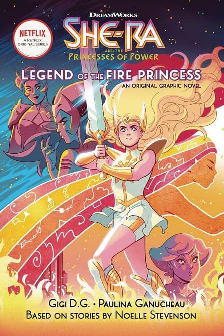 Cover Art for SHE-RA GN VOL 01 LEGEND OF FIRE PRINCESS