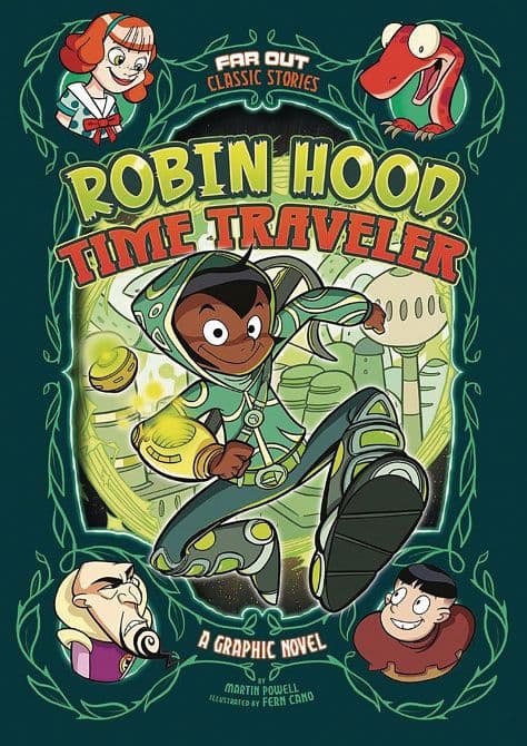 Cover Art for ROBIN HOOD TIME TRAVELER YR GN